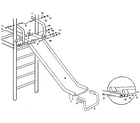 Sears 786720431 slide assembly diagram
