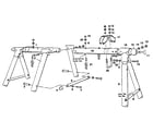 Sears 72035 a-frame assembly diagram