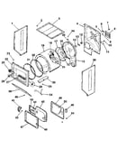 Dryer, cabinet, drum, heater