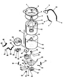 Washer-tubs, hoses, motor