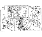 Kenmore 110343114 burner assembly diagram