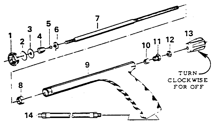 5270801 PISTOL GRIP SPRAY GUN