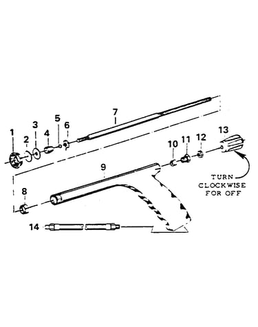 5270801 pistol grip spray gun