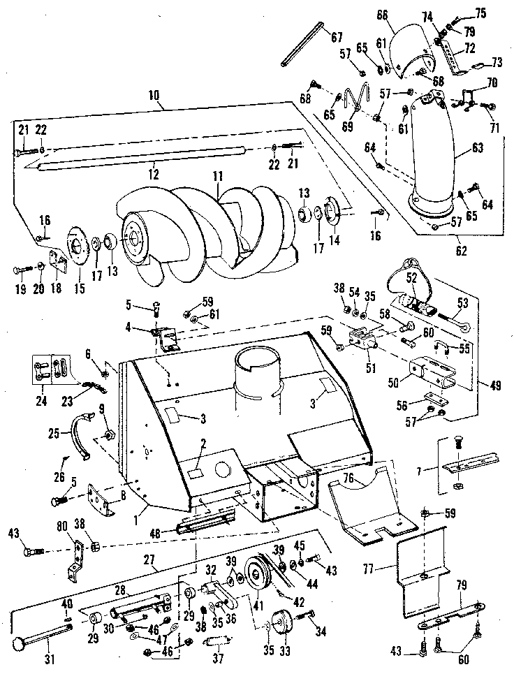 Auger assembly