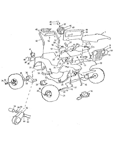 Jeep jr. 4 x 4
