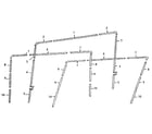 Kenmore 77024 frame assembly diagram