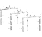 Sears 77255 frame assembly diagram