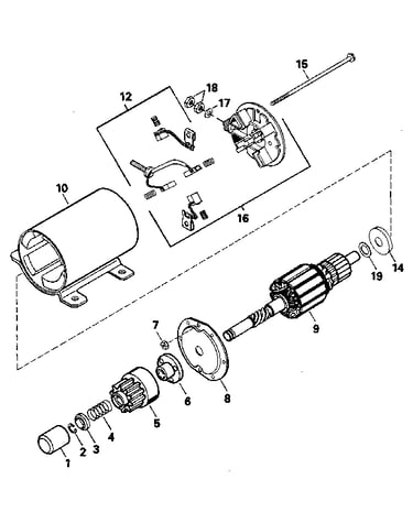 Starter motor