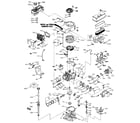 Craftsman 143416022 replacement parts diagram