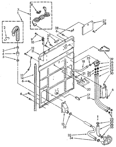 Rear panel