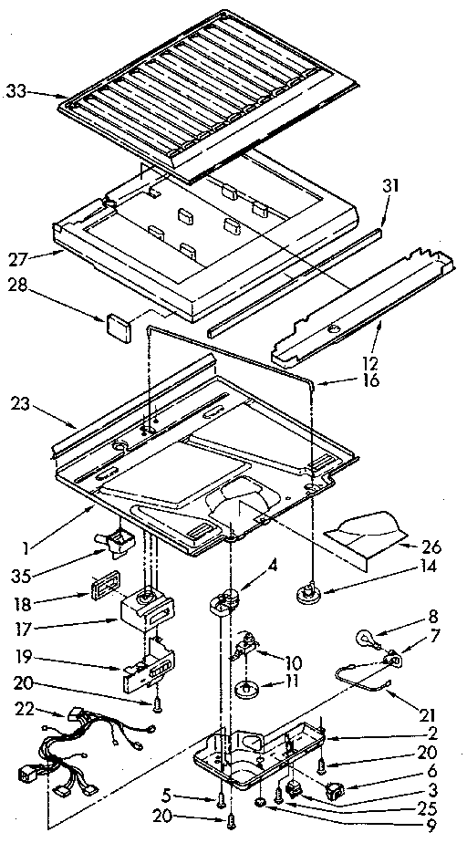 Compartment separator