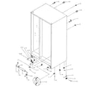 Kenmore 5968590911 drain and roller diagram