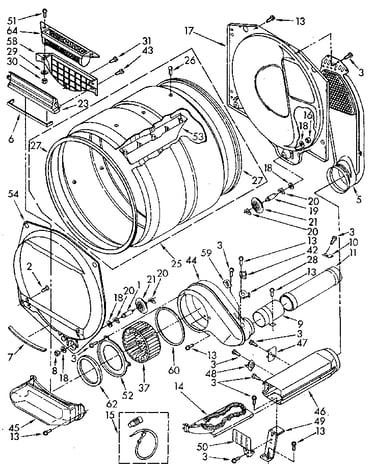 Upper and lower bulkhead