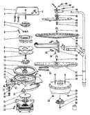 Motor, heater, and spray arm