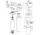 Kenmore 6253490002 sears water softener diagram