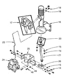 Gas burners and manifold