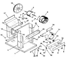 Kenmore 2538740664 electrical system and air handling diagram