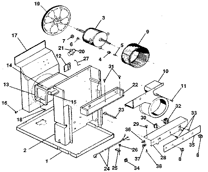 Electrical system and air handling