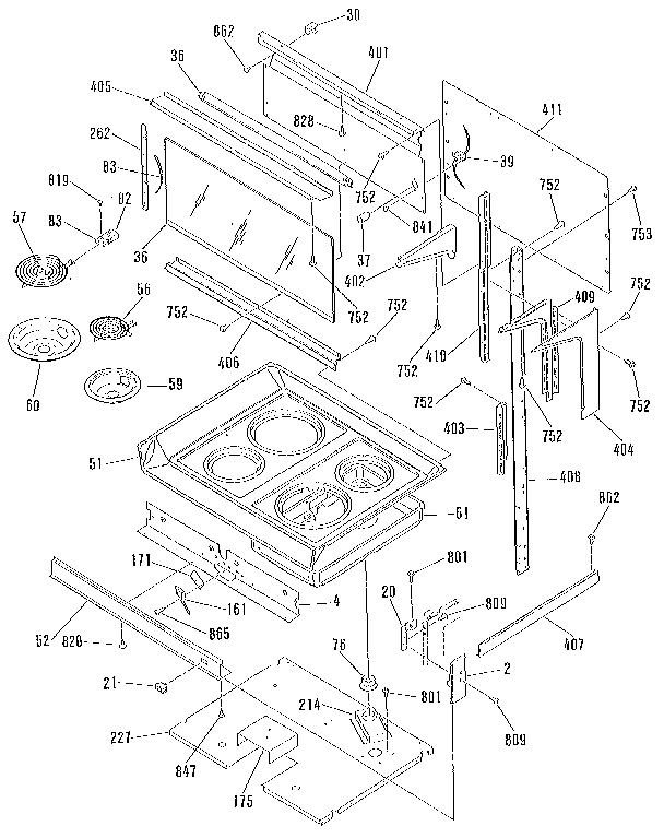 Main top section