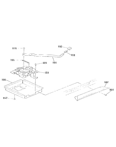 Door lock section