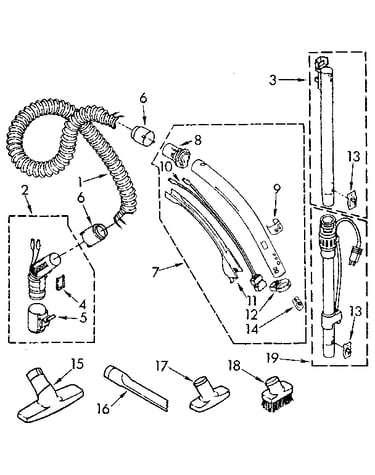 Hose and attachment