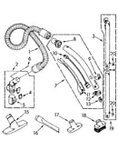 Hose and attachment