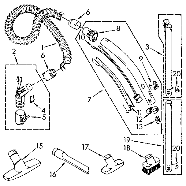 HOSE AND ATTACHMENT