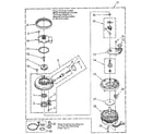 Kenmore 6651570592 pump and motor diagram