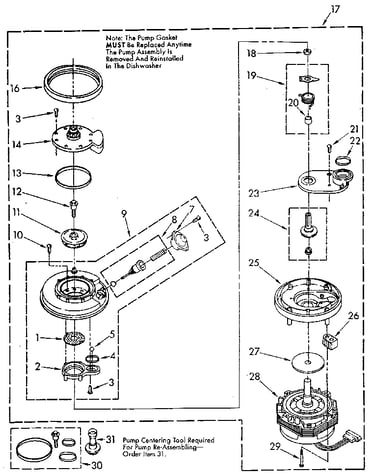 Pump and motor
