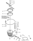 Heater, pump and lower sprayarm