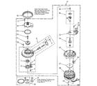 Kenmore 6651570992 pump and motor diagram