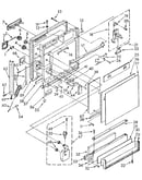 Door and toe panel
