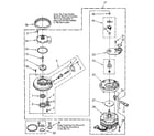 Kenmore 6651691590 pump and motor diagram