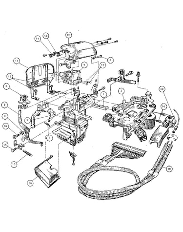 Ribbon base assembly