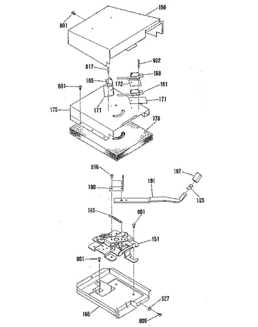 Door lock section