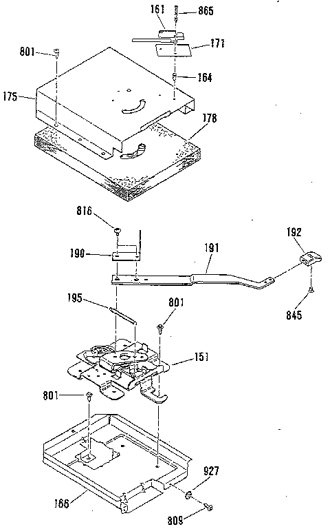 Door lock section