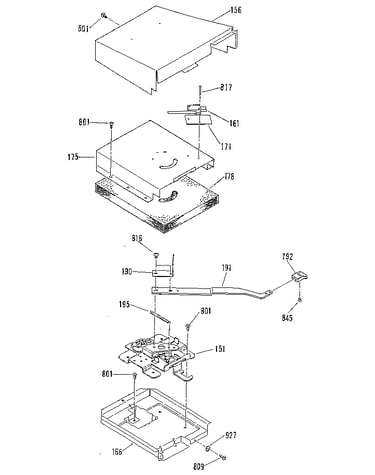 Door lock section