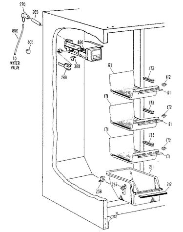 Freezer section