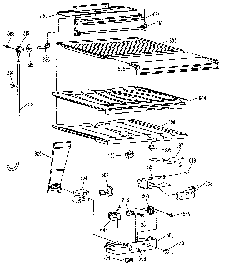Compartment separator