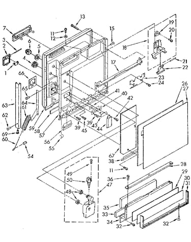 Door & toe panel