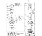 Kenmore 6651690192 pump and motor diagram