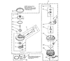 Kenmore 6651690592 pump and motor diagram