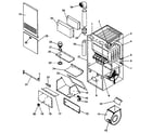Kenmore 867779071 non-functional replacement parts diagram