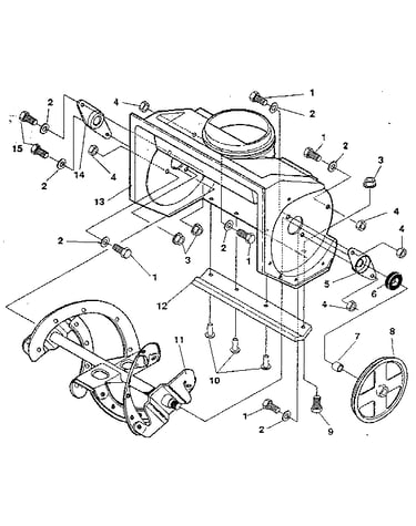 Auger housing
