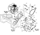 Craftsman 536884330 engine and drive diagram
