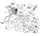 Craftsman 536884420 engine and drive diagram