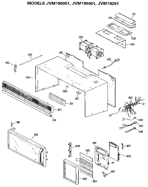 COVER/DOOR AND CONTROL PANEL