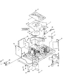 Exploded view of sheet metal