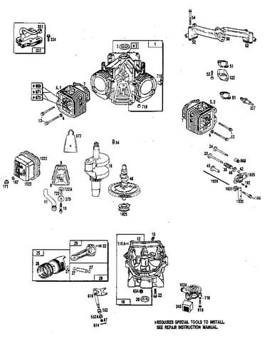 V-twin engine