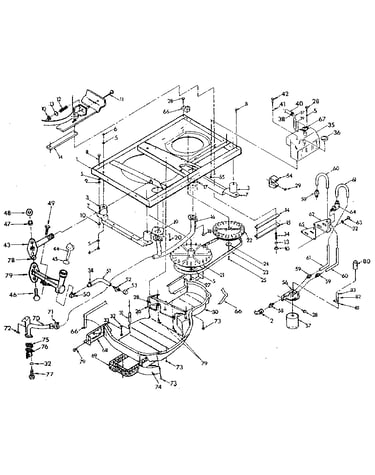 Base and pulleys